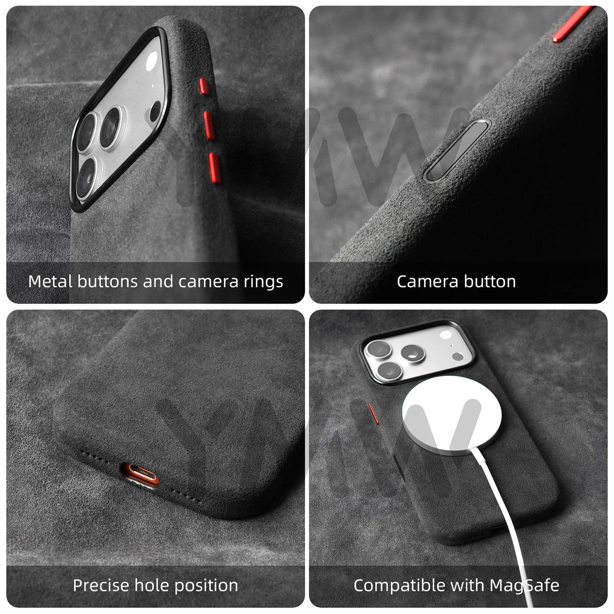 Alcantara MagSafe iPhone Protective Case