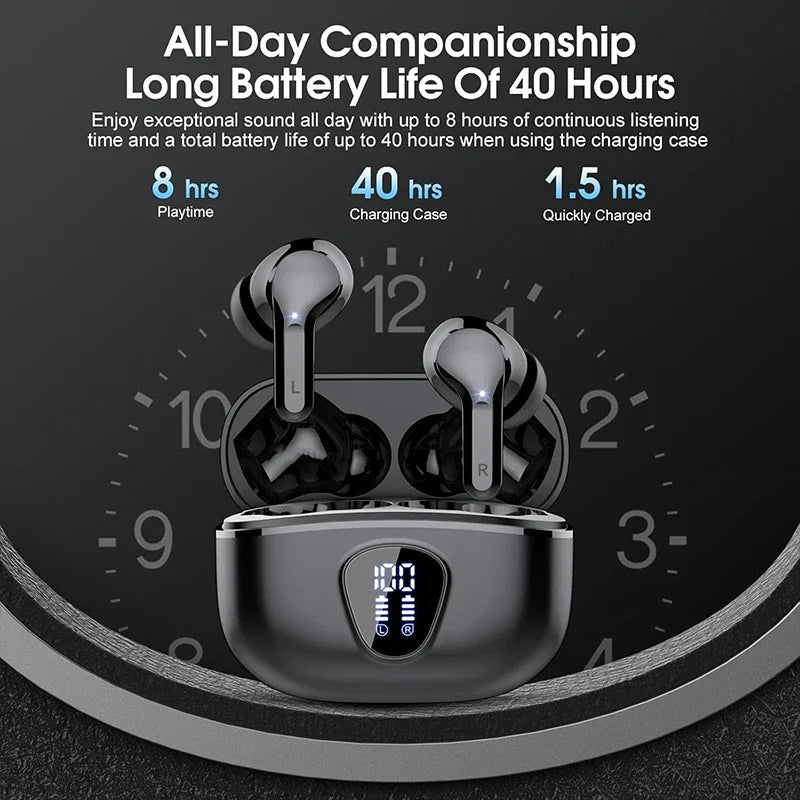 48H ENC Waterproof Wireless Earbuds