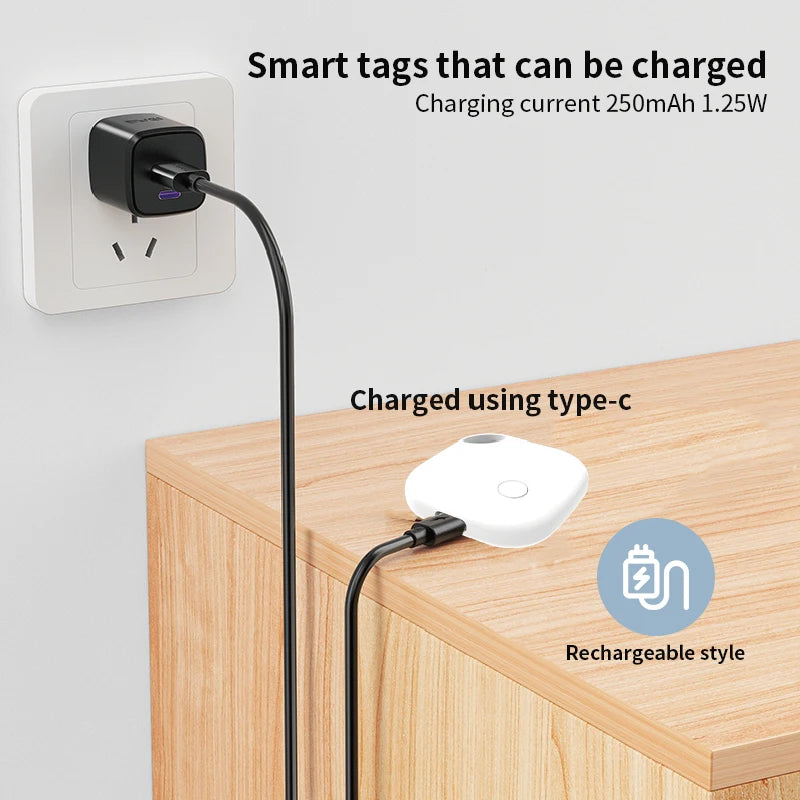 Rechargeable Apple Find My GPS Tracker