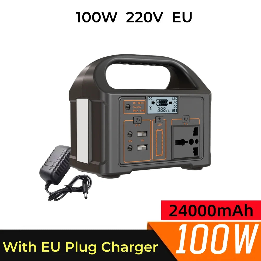 500W Portable Solar Power Station
