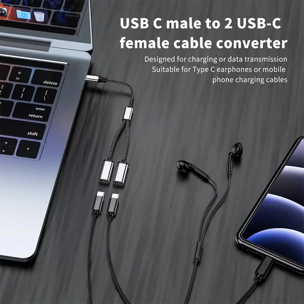 Multi-Port USB-C Data Hub Adapter