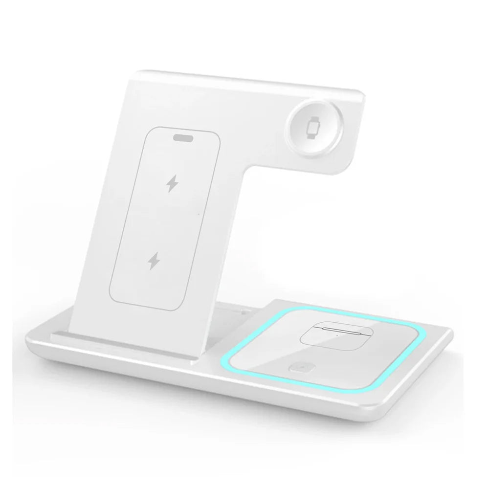 30W 3-in-1 Wireless Charging Stand