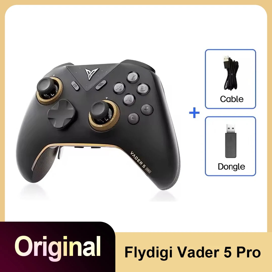 Original Flydigi Vader 5 Pro Gaming Controller Athletic Elite Handle Wireless Gamepad with Hall Rocker for Mobile NS TV PC
