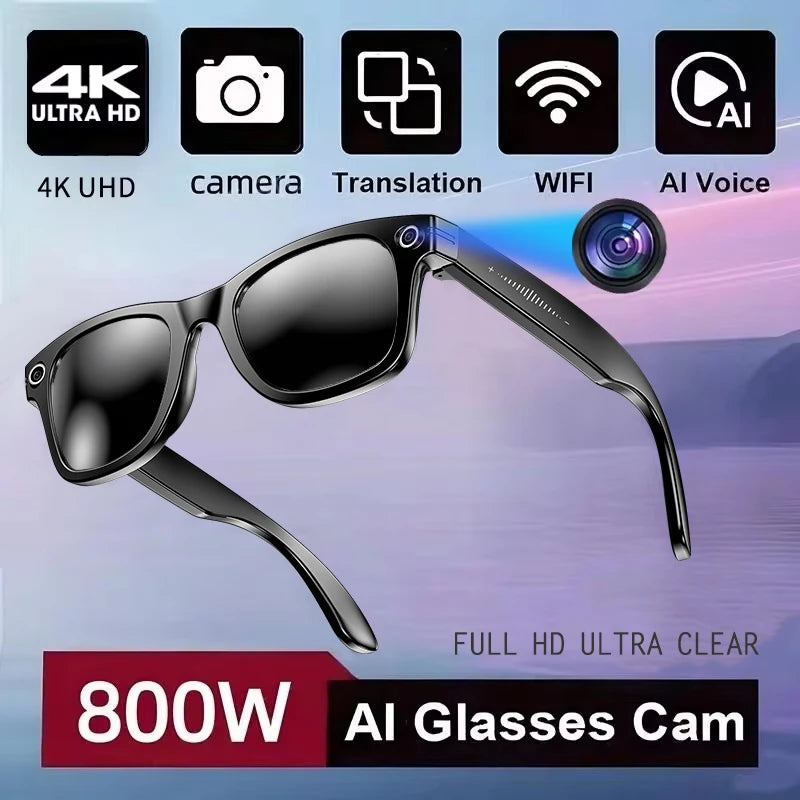 800W AI Smart Translation Glasses