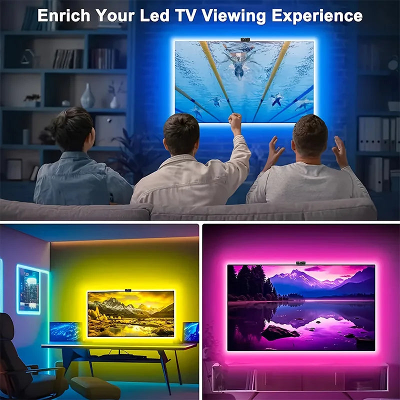 RGBIC TV Backlight Strip Camera Sync