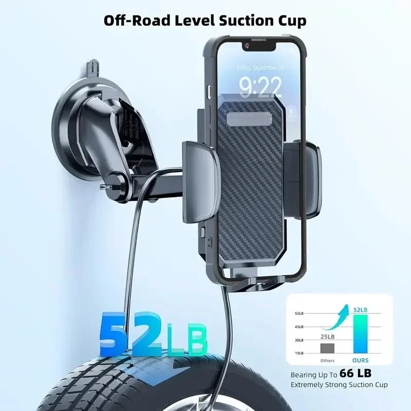 360° Suction Cup Car Phone Mount