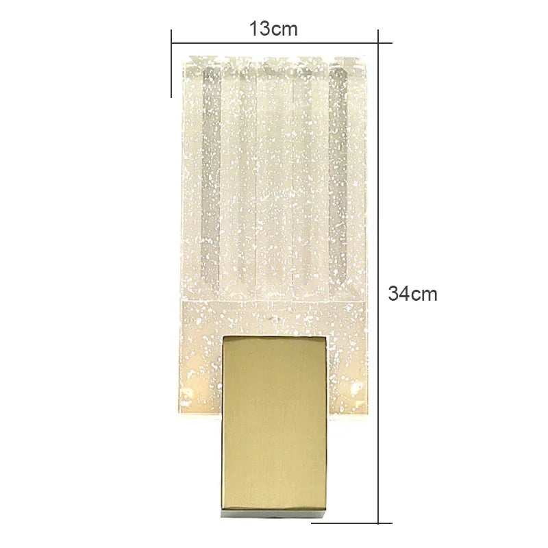 Modern LED Water Ripple Wall Lamp