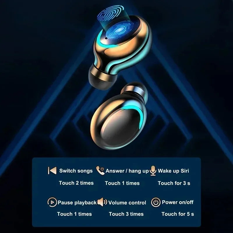 9D Stereo Bass Wireless Earbuds
