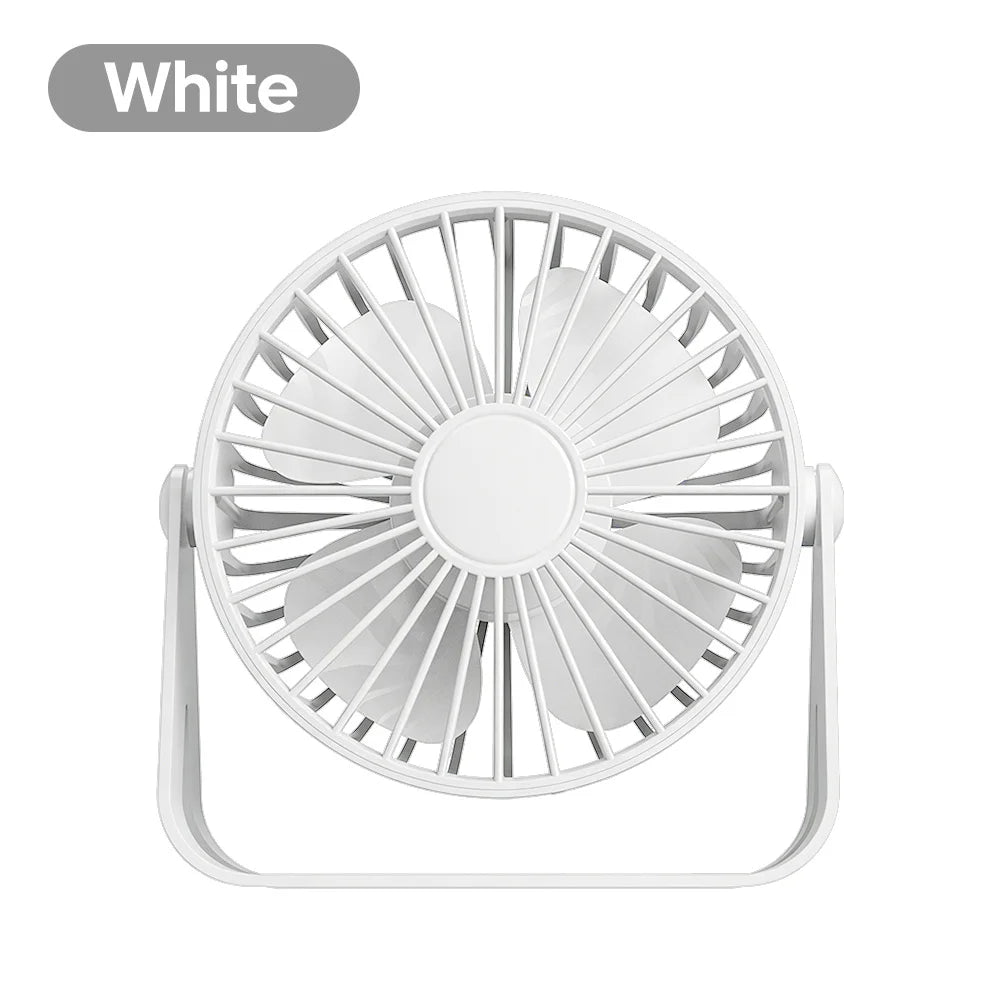 Mini USB Adjustable Desktop Fan