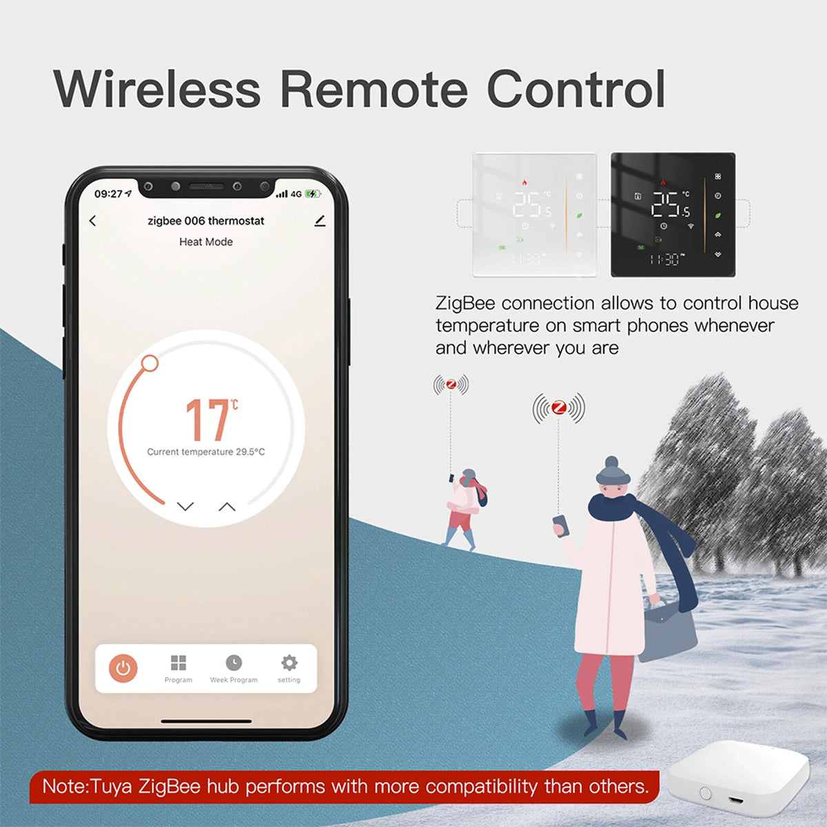 MOES ZigBee Smart Heating Thermostat
