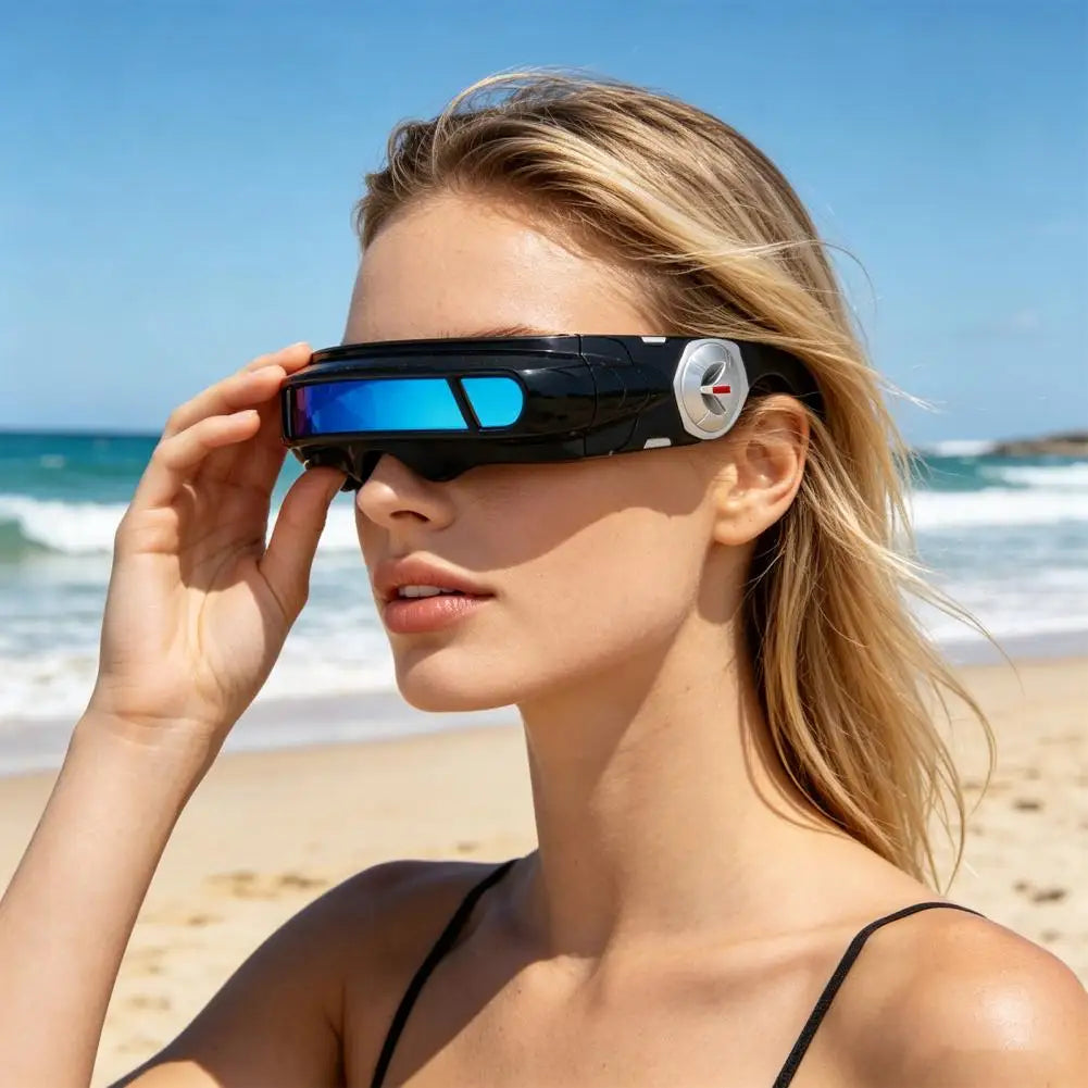 Cyberpunk UV400 Metal Frame Sunglasses