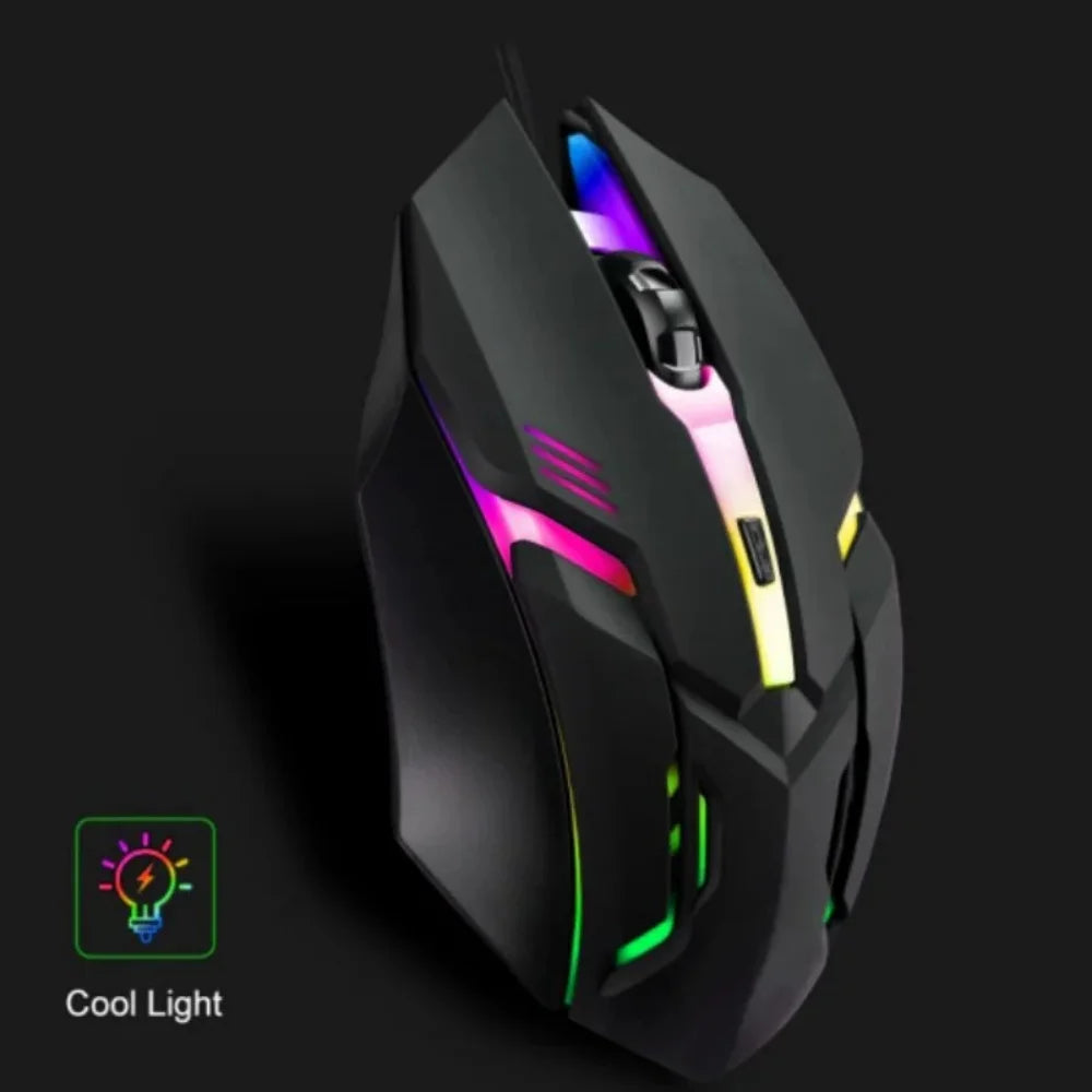 Ergonomic LED Wired Gaming Mouse