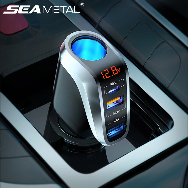 66W Fast Charging Car Charger