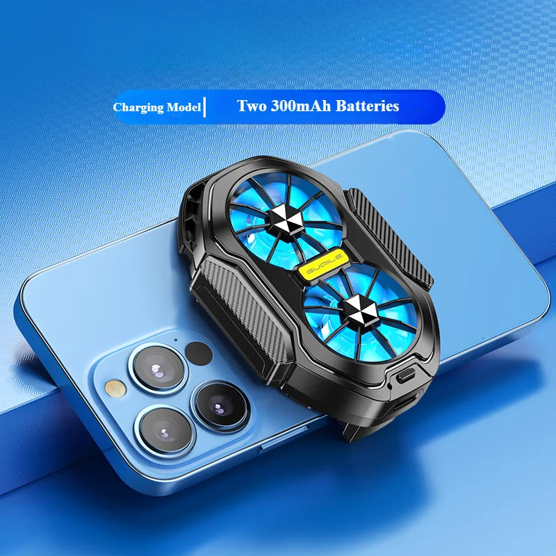 FS01 Dual Fan Phone Cooler