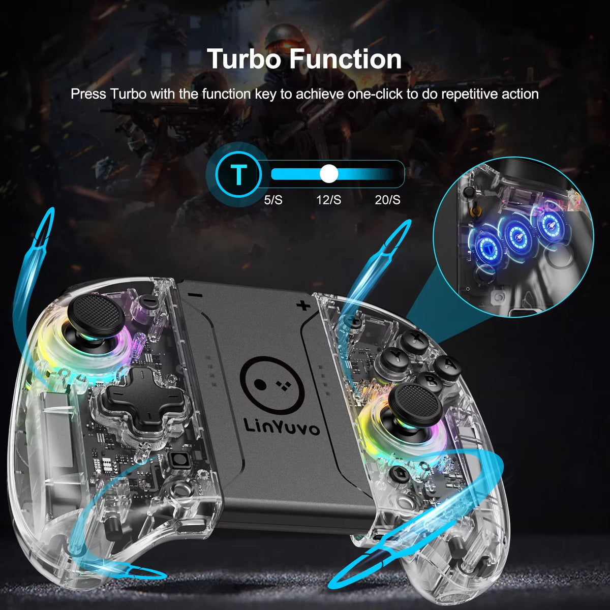 LinYuvo Meteor Light Wireless Controller
