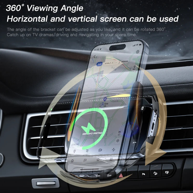 Wireless Car Phone Holder Charger