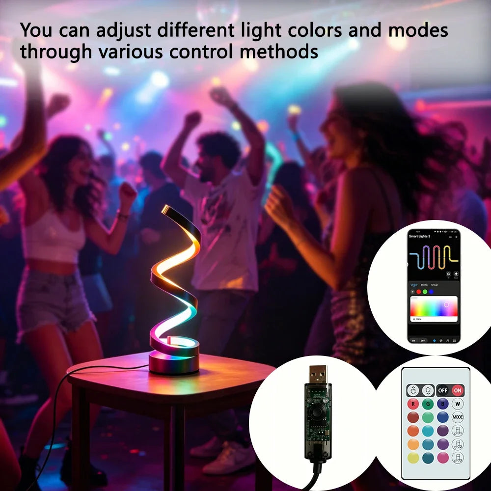 Tuya Smart RGBW LED Table Lamp
