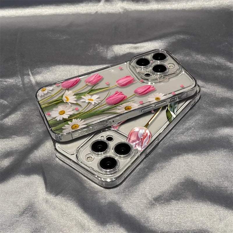 Tulip Clear iPhone Protective Case