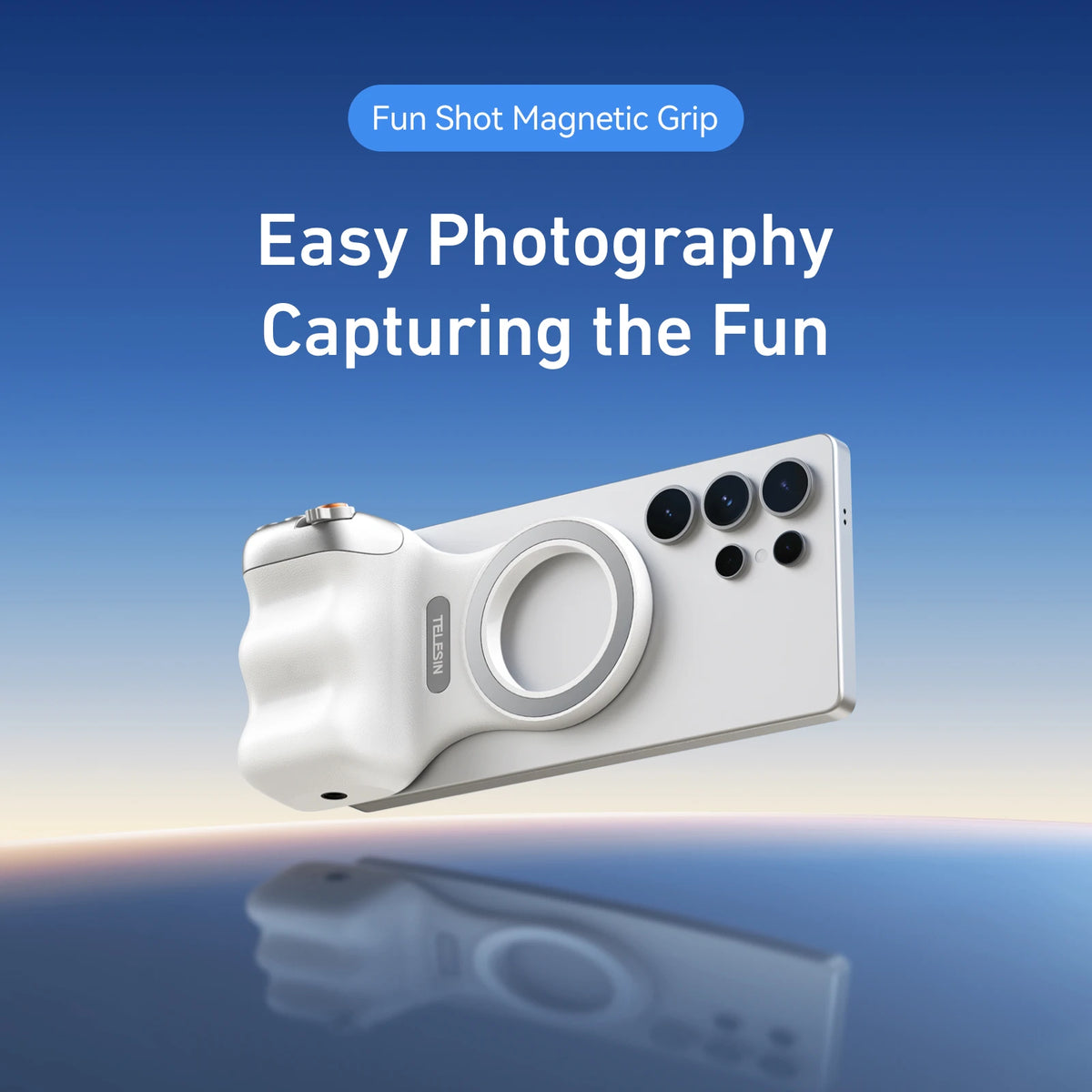 TELESIN Magnetic Phone Camera Grip