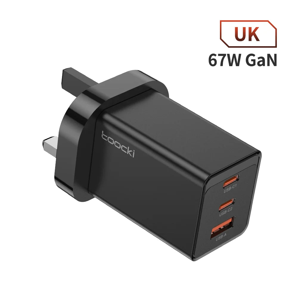 Toocki 67W GaN USB-C Charger