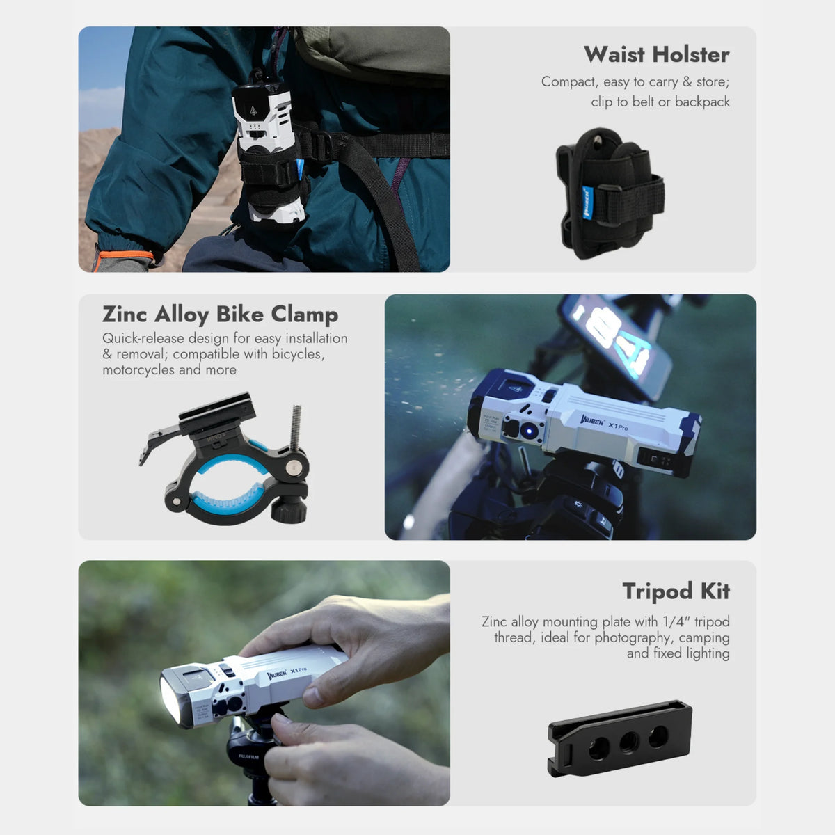 WUBEN X1 Pro 12300LM Flashlight
