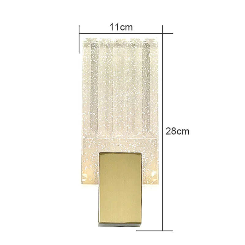 Modern LED Water Ripple Wall Lamp