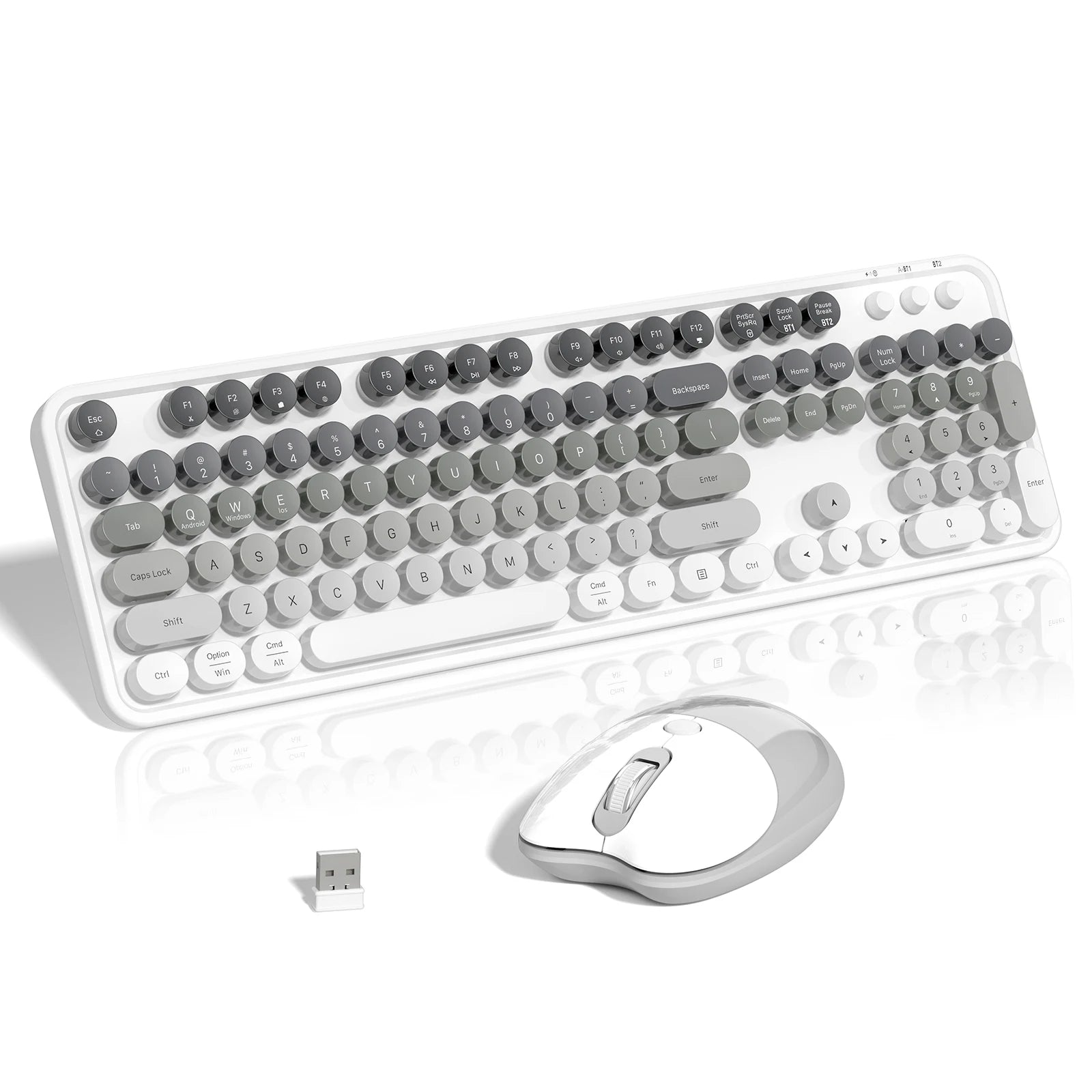 MOFII Sweet Wireless Keyboard Mouse Combo