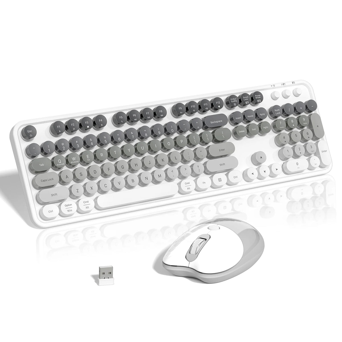 MOFII Sweet Wireless Keyboard Mouse Combo