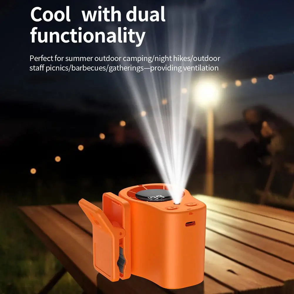 Portable USB Rechargeable Car Cooling Fan