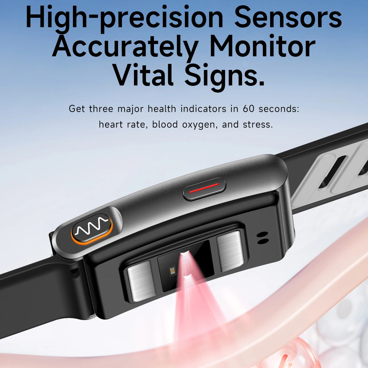 VWAR ECG HRV Fitness Smart Band