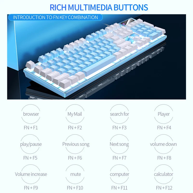 YINDIAO K500 Low Profile Keyboard