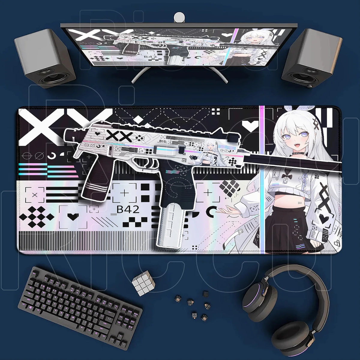 Pink CSGO Gaming Mouse Pad
