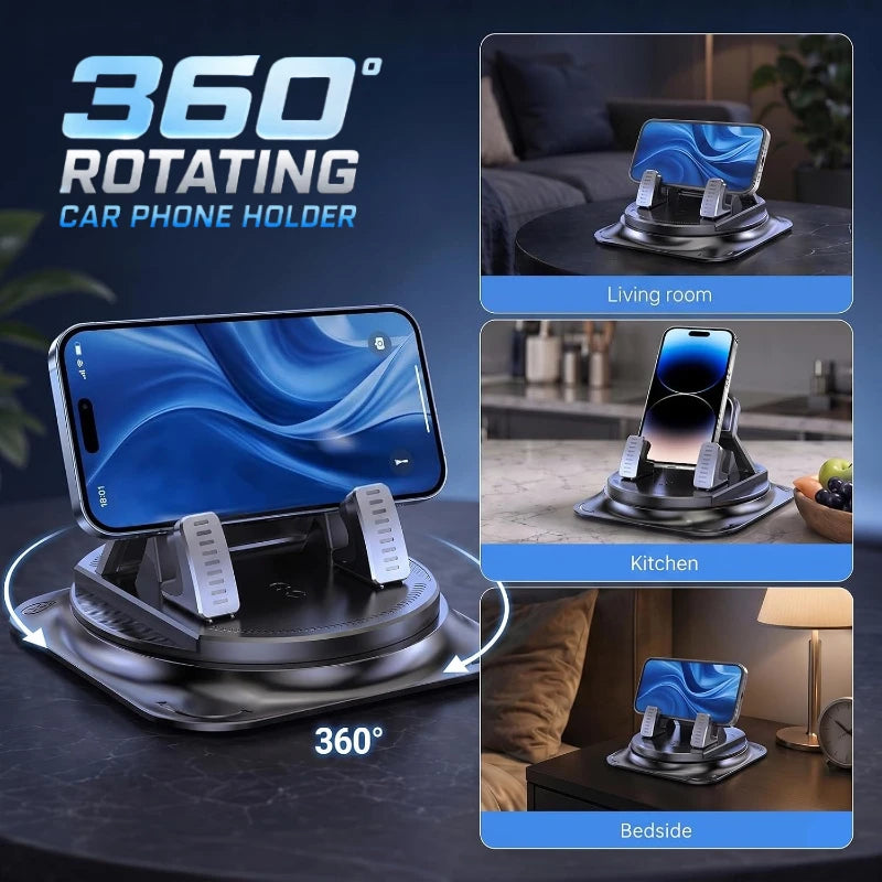 360° Rotating Dashboard Phone Holder