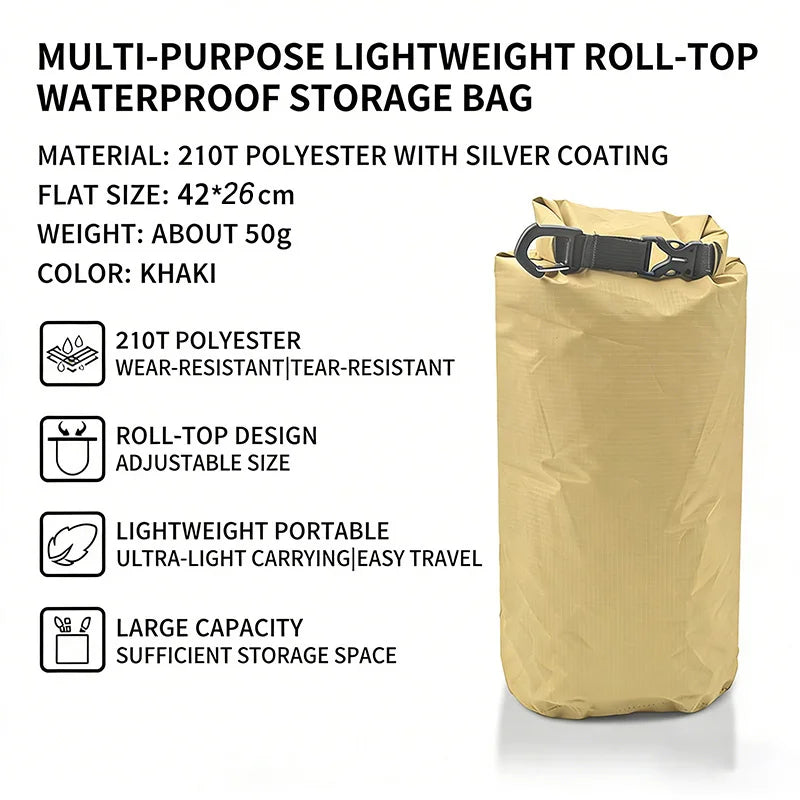 Ultralight Waterproof Roll Top Dry Bag