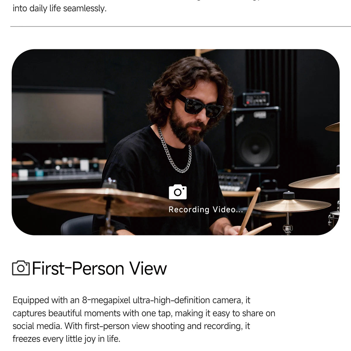MT5 Ultra AI Translation Smart Glasses