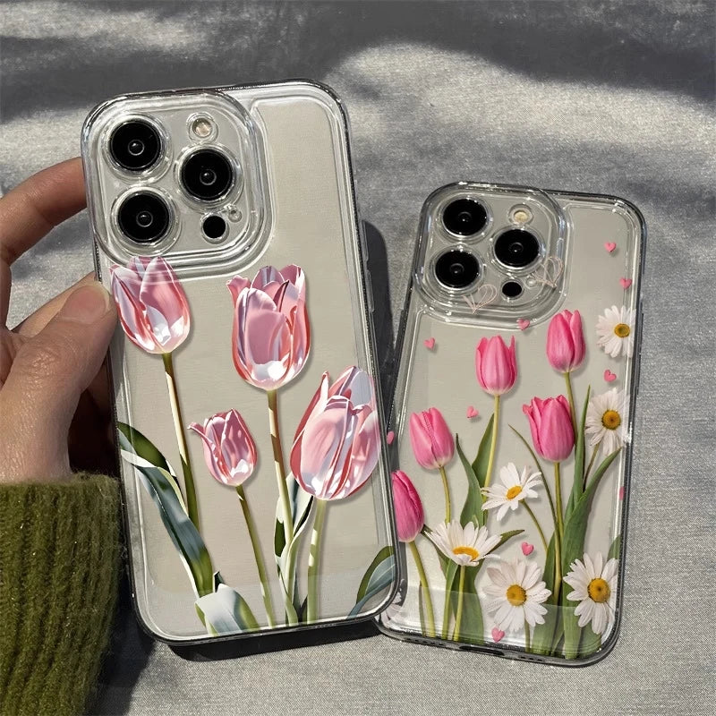 Tulip Clear iPhone Protective Case