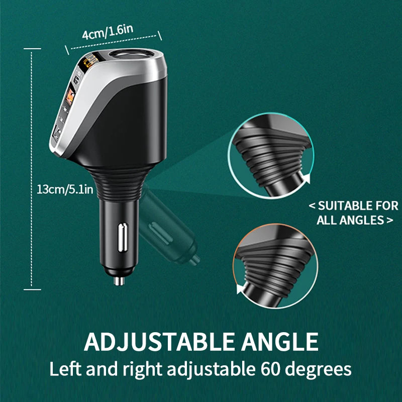 66W Fast Charging Car Charger