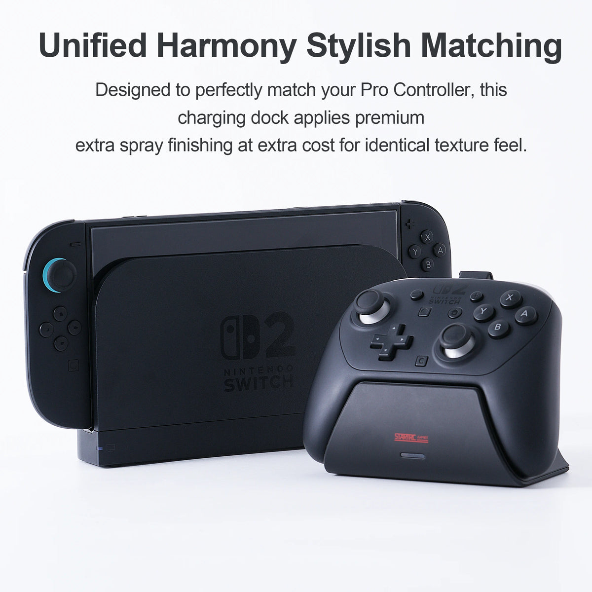 Switch 2 Pro Controller Charging Dock