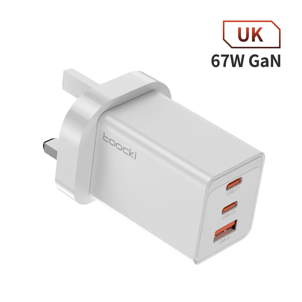 Toocki 67W GaN USB-C Charger