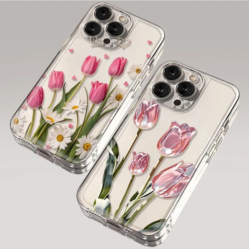 Tulip Clear iPhone Protective Case