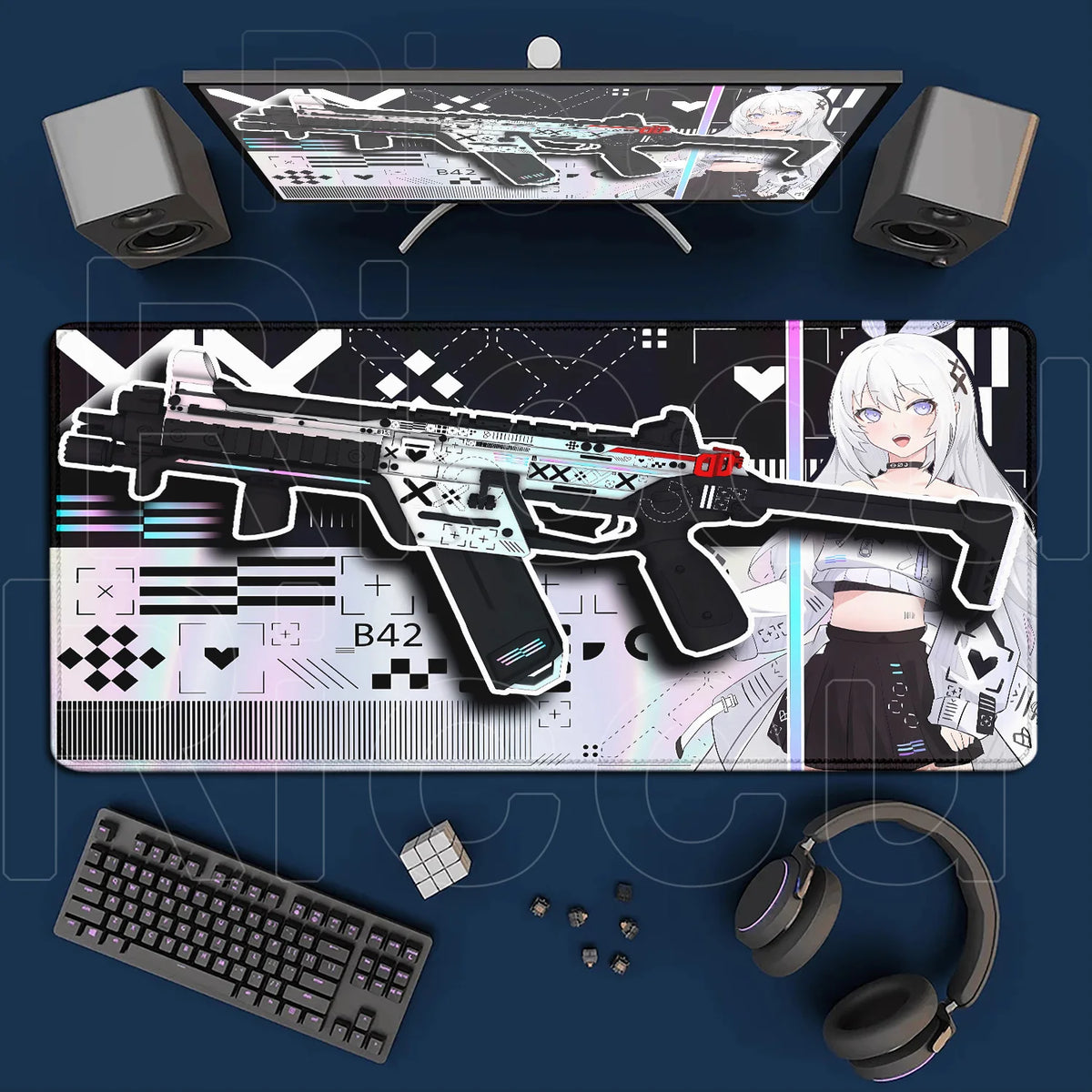Pink CSGO Gaming Mouse Pad