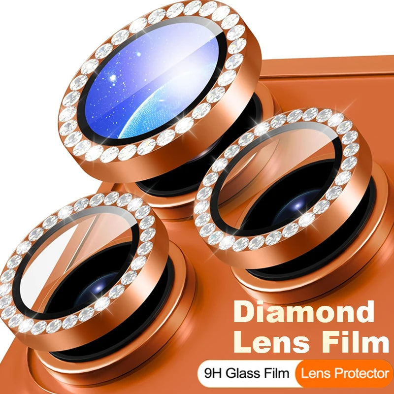Diamond iPhone Camera Lens Protector