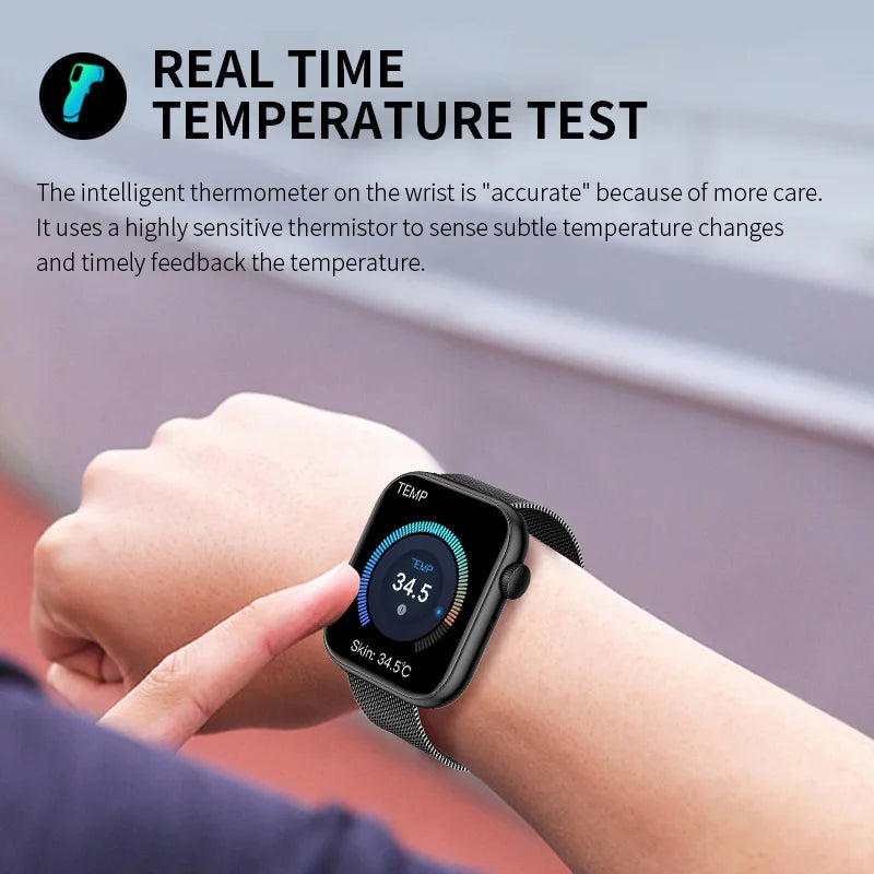 LIGE 1.85" Bluetooth Call Smartwatch