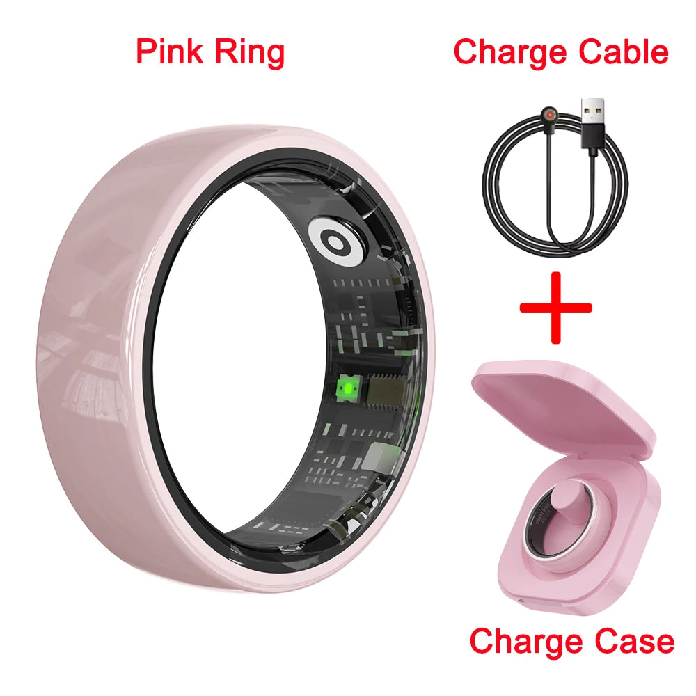 Ceramic Smart Ring Health Tracker