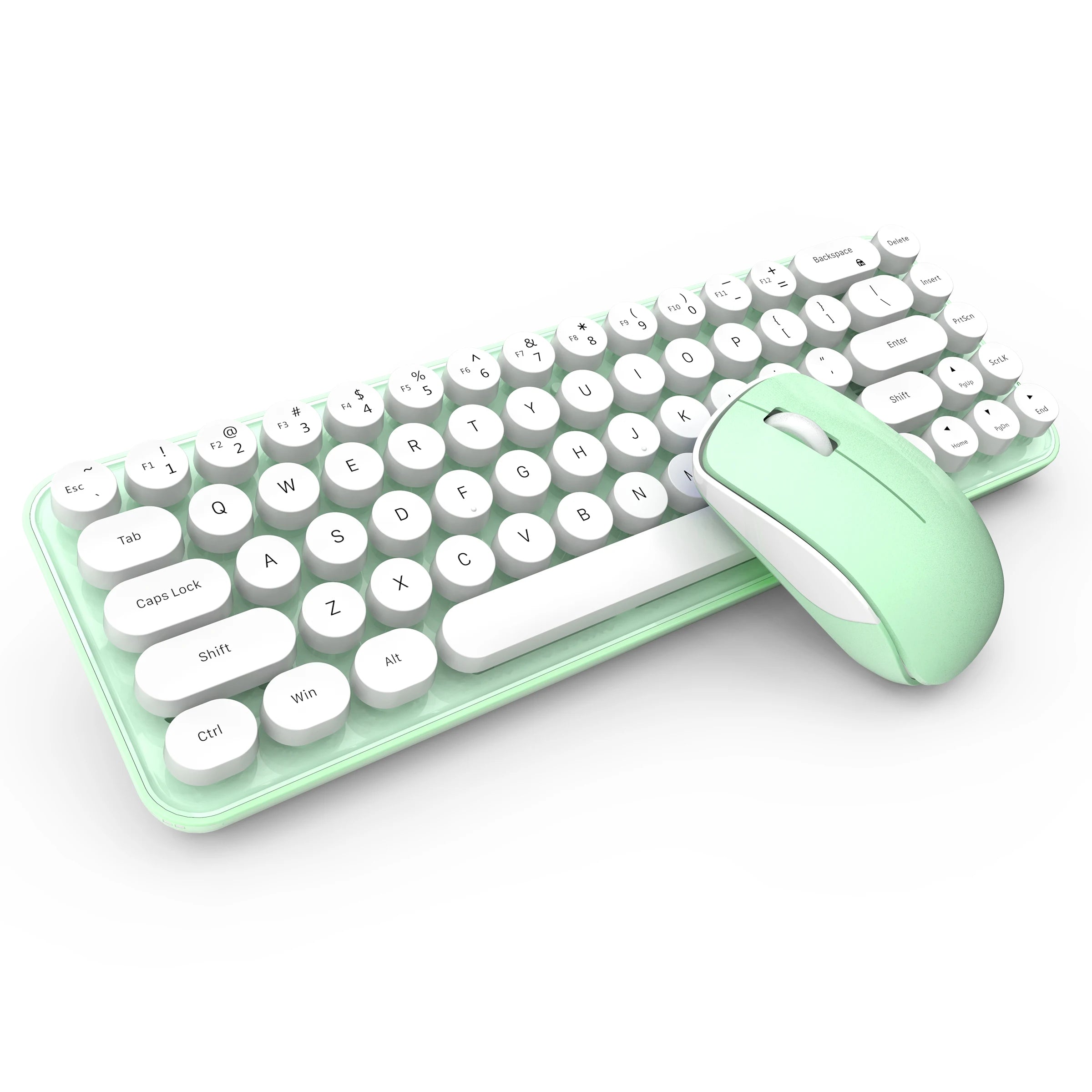 MOFII Pink 75% Wireless Keyboard Combo