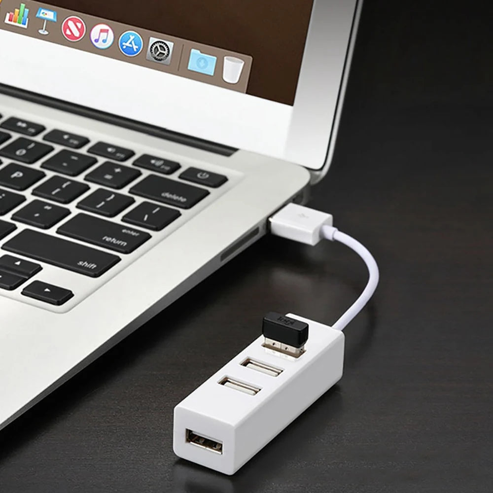4-Port USB 2.0 Hub Splitter