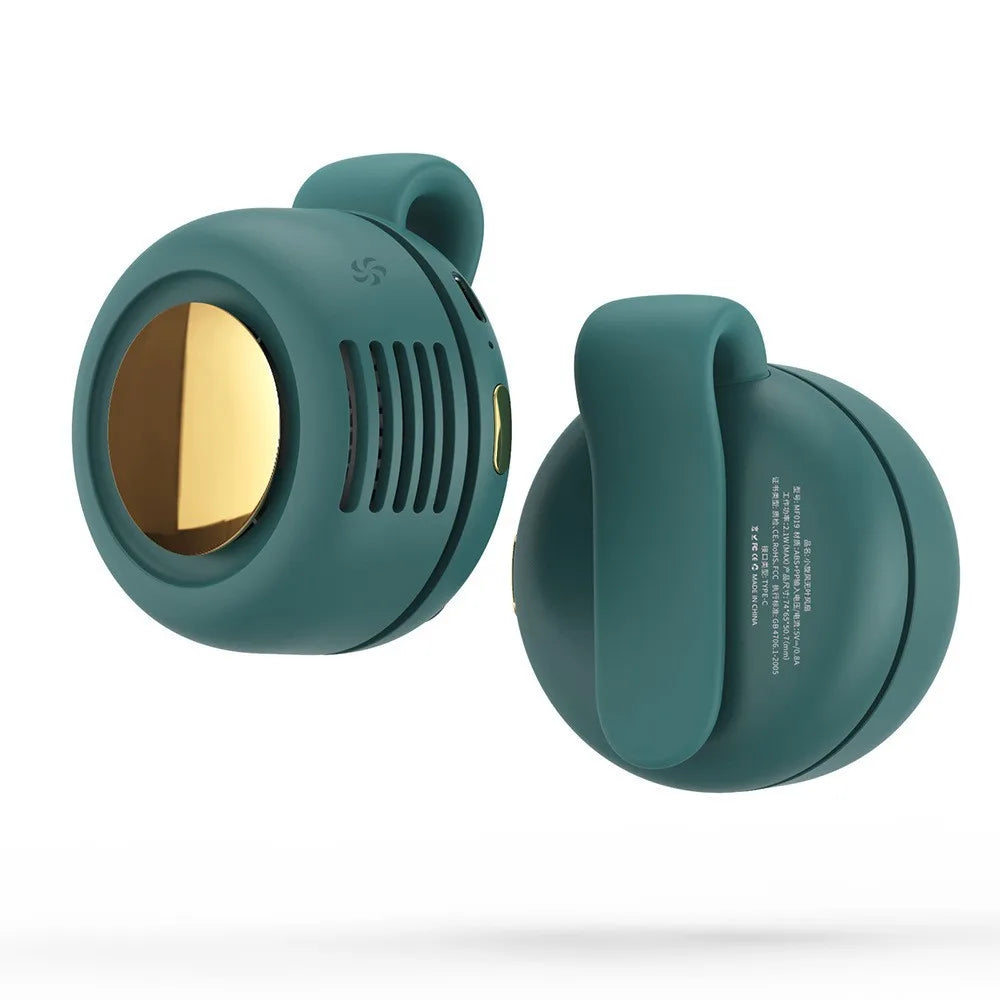 USB Rechargeable Neck Hanging Fan