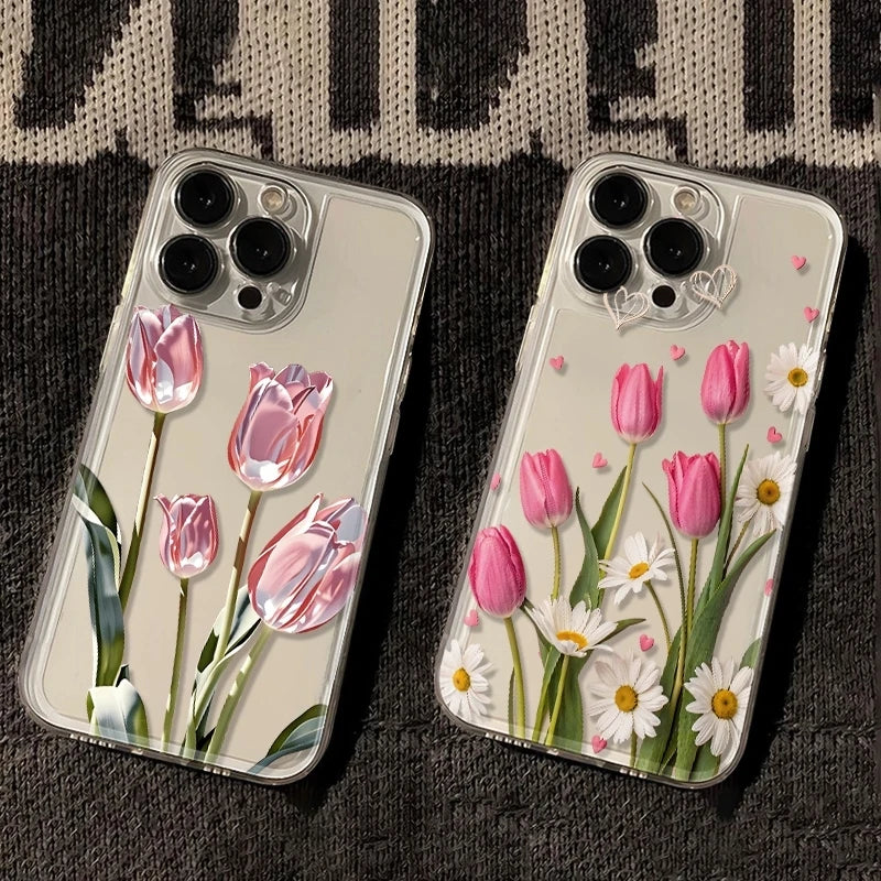 Tulip Clear iPhone Protective Case