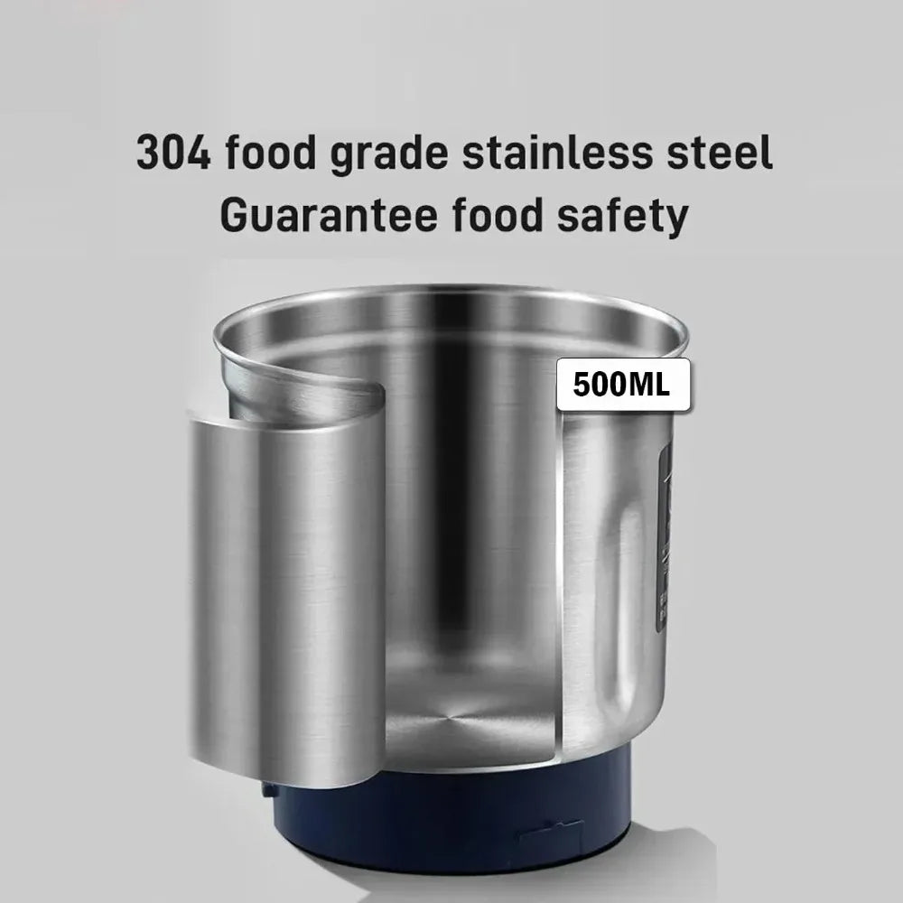 500ml Stainless Steel Coffee Grinder