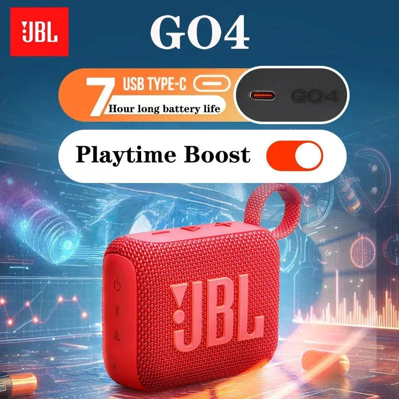 JBL GO4 Portable Bluetooth Speaker